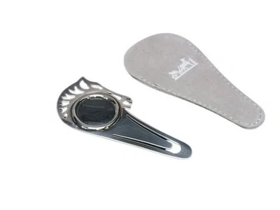 HERMES Cheval lente di ingrandimento segnalibro metallo argento unisex cavall... - Immagine 1 di 3