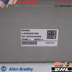 20G11ND034AA0NNNN Allen-Bradley PowerFlex raffreddato ad aria 755 unità AC senza tasse USA - Foto 1 di 8