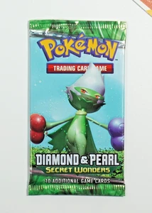 Pokemon Booster Pack Secret Wonders D & P Roserade Art Sealed 2007 English - Picture 1 of 2