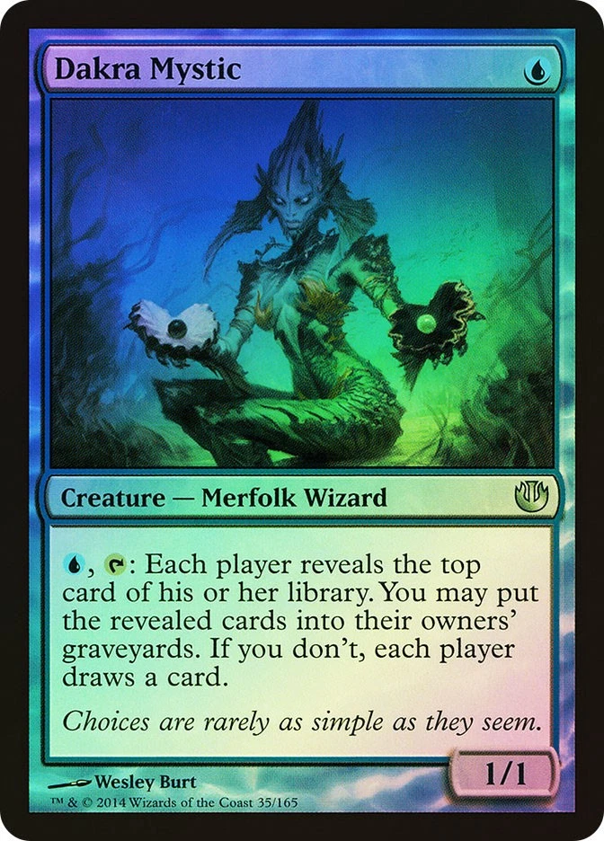 MTG FOIL Dakra Mystic  - Journey into Nyx #35 - Image 1 of 1