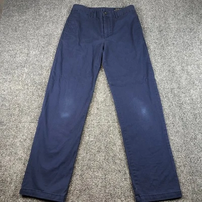 Polo Ralph Lauren Boys Navy Blue Twill Dress Pants Size 14 Preppy School - Image 1 of 4