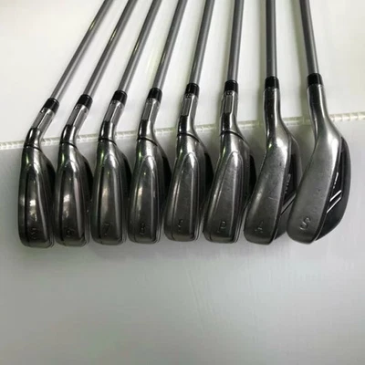 TaylorMade M6 Iron Set 5-9,Pw,Aw,Sw 8pc Flex Regular FUBUKI TM6 Graphite - Image 1 of 4