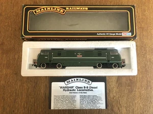 Mainline Diesel Locomotive Type 4 HIGHFLYER D824 Green OO Boxed TESTED w/Lights - Picture 1 of 16