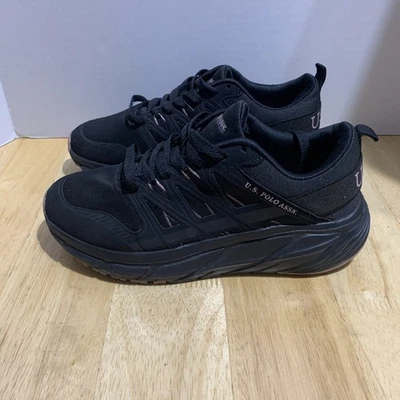 U.S. Polo Assn. Zapatillas deportivas para correr Blanca-L negras como nuevas para mujer talla 8 de EE. UU. Foto 1 de 4