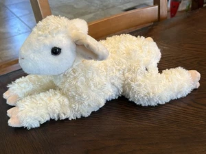 Fao Schwarz Lamb Plush Shaggy 14" - Picture 1 of 5