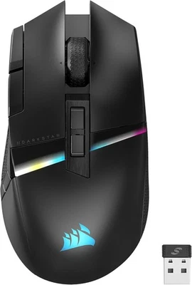 CORSAIR DARKSTAR RGB WIRELESS MMO Gaming Mouse – 26,000 DPI – 15...  - Image 1 of 4