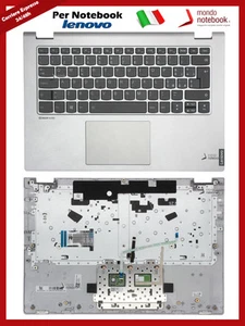 Tastiera con Top Case LENOVO IdeaPad C340-14IWL C340-14API C340-14IML (Silver) - Afbeelding 1 van 1