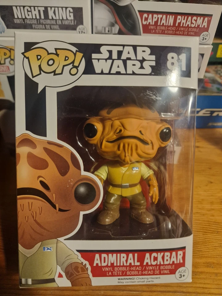 Funko 6585 Pop! Star Wars - Admiral Ackbar - Image 1 of 4