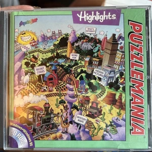 Highlights Puzzlemania (Windows PC, CD-ROM, 1996) - CIB - RARO - EN MUY BUENA CONDICIÓN - Imagen 1 de 3