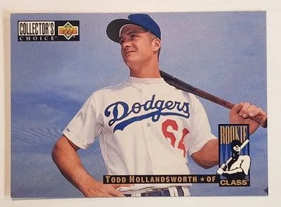 1994 Upper Deck Collector's Choice - Rookie Class Todd Hollandsworth #658  - Image 1 of 2