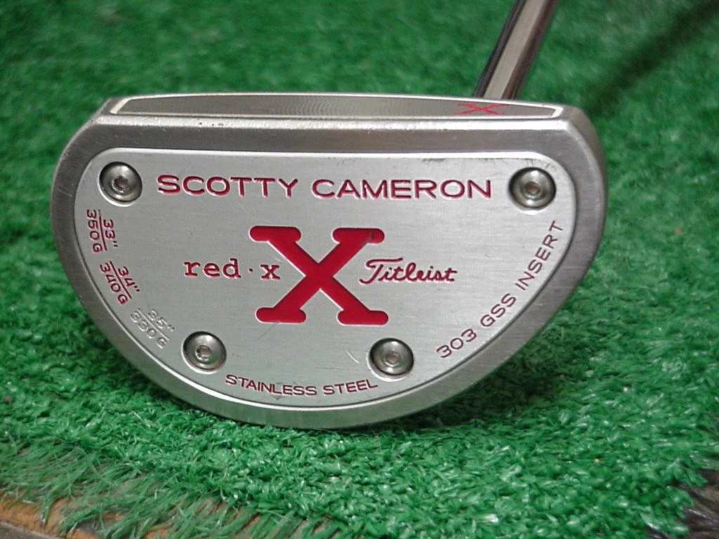 Scotty Cameron Red X パター35インチ美品GSSフェース Scotty Cameron