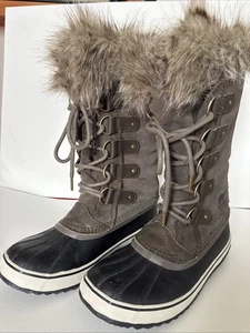 SOREL Joan Of Arctic NUEVAS Botas Damas EE. UU. 11 Euro 42 Impermeables Nieve Larg Terneros - Imagen 1 de 11
