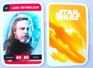 CARTE STAR WAR  LECLERC 2018  - N°46 LUKE SKYWALKER - Picture 1 of 1