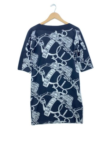 HERMÈS Abito HERMES altro 3 4 maniche 36 cotone nero fantasia totale 07 7712