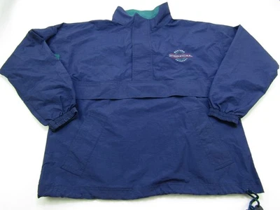 VTG Western International University Adult M 1/2 Zipper Windbreaker Collegiate - Image 1 of 4