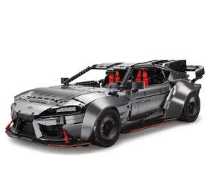 MOC 1:8 Technical Bull Demon King SUPRA Sports car Building Blocks Set Gift - Picture 1 of 7