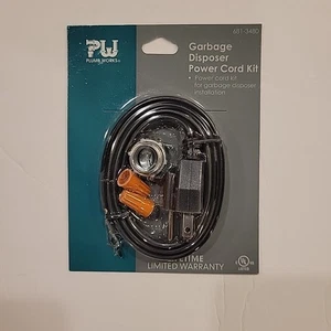 Garbage Disposal Power Cord Kit 681-3480 Plumb Works - Picture 1 of 2