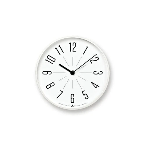 Lemnos JIJI Wall & Table Clock White AWA13-03 WH Table Clock Awa Clock Japan F/S - Image 1 of 1