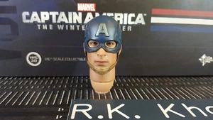 Hot Toys MMS243 Captain America Winter Soldier 1/6 action figure's head sculpt - Picture 1 of 7