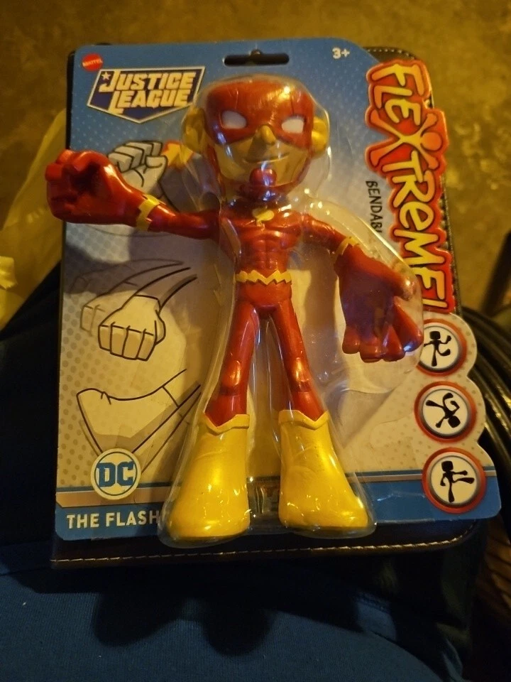  Figura de acción DC Justice League Flextreme FLASH flexible 7” RARA nueva en paquete Foto 1 de 1
