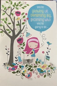 Happy Birthday, Teen, Preteen, Girl, Greeting Card - Picture 1 of 6