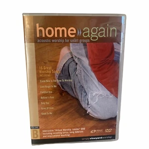 Home Again Interactive DVD Vol B Acoustic Virtual Worship Leader Gospel 16 Songs - Picture 1 of 2