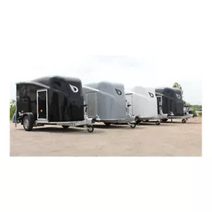 Debon C1300 Vollpoly Kofferanhänger Motorradanhänger, 100 km/h, Rampe-/Türsystem - Bild 1 von 12