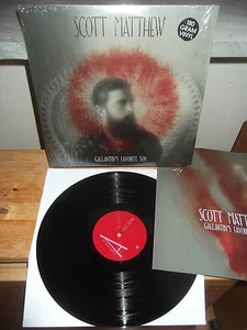 SCOTT MATTHEW "Gallantry's Favorite Son" LP GLITTERHOUSE GERMANY 2011 / INSERT - Picture 1 of 1