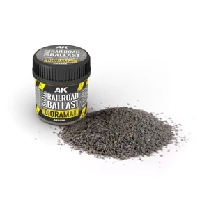 AK Interactive 1/72 Small Railroad Ballast New - Picture 1 of 3