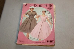 Aldens Spring Summer 1958 Catalog Mid Century Modern Fashion Women Men - Picture 1 of 16