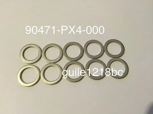 10pc 90471-PX4-000 Aluminum Transmission Drain Plug Washer 18mm Fits Honda/Acura - Picture 1 of 1