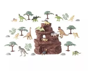 Animal Zone Dino Mountain Encounter Playset. Dinosaur Toy Set. - Picture 1 of 2