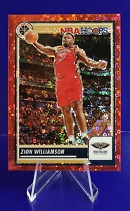 Zion Williamson 2023-24 Hoops Premium Stock #270 Pelicans Red Disco Prizm /149 - Picture 1 of 2