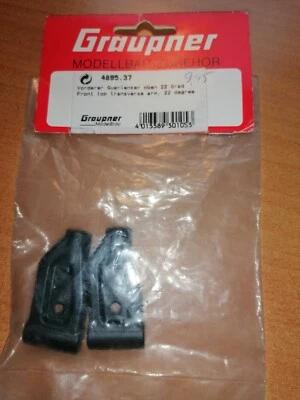 GRAUPNER/HOBAO Querlenker vorne, oben 2 Stück  4895.37 - Bild 1 von 3