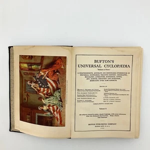 Bufton's Universal Cyclopedia Vol 4 Rhodes - Zyrians James Bufton Hardcover Book - Picture 1 of 21