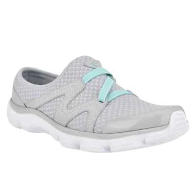 Zapatilla deportiva Easy Spirit para mujer Riptide sin cordones tela gris claro 7,5 de ancho Foto 1 de 4