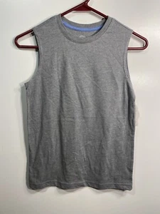 wonder nation boys sleeveless tank top size medium 8 gray - Picture 1 of 4