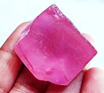 370.60 Ct Pink Zircon Rough Loose Gemstone Certified Rough - Image 1 of 4