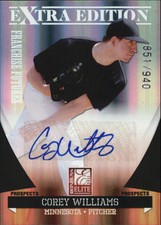 2011 Donruss Elite Extra Edition Franchise Futures Signatures #82 Corey Williams