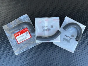 JUEGO DE 3 MANGUERAS DE ENTRADA Y SALIDA ENFRIADOR DE ACEITE DE MOTOR HONDA 2000-2009 S2000 ORIGINALES OEM - Imagen 1 de 6
