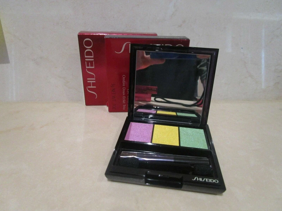 SHISEIDO LUMINIZADOR SATINADO COLOR DE OJOS TRÍO YE 406 0,1 OZ (NUEVO CON CAJA) (LOTE DE 2) Foto 1 de 1