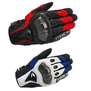 Spring Autumn Breathable Leather Motorcycle Gloves 391 390 Men Outdoor - Picture 1 of 30