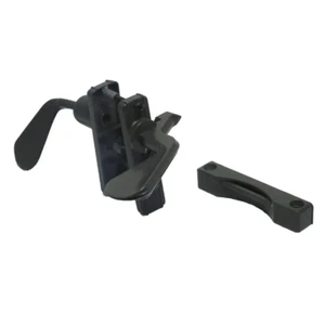 Bronze Inswing 1-3/4' Latch Set for Screen Door W/ Mounting Hardware Lockable - Picture 1 of 12