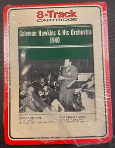 8 Track Tape Coleman Hawkins & His Orchestra 1940 NR MINT - Picture 1 of 4