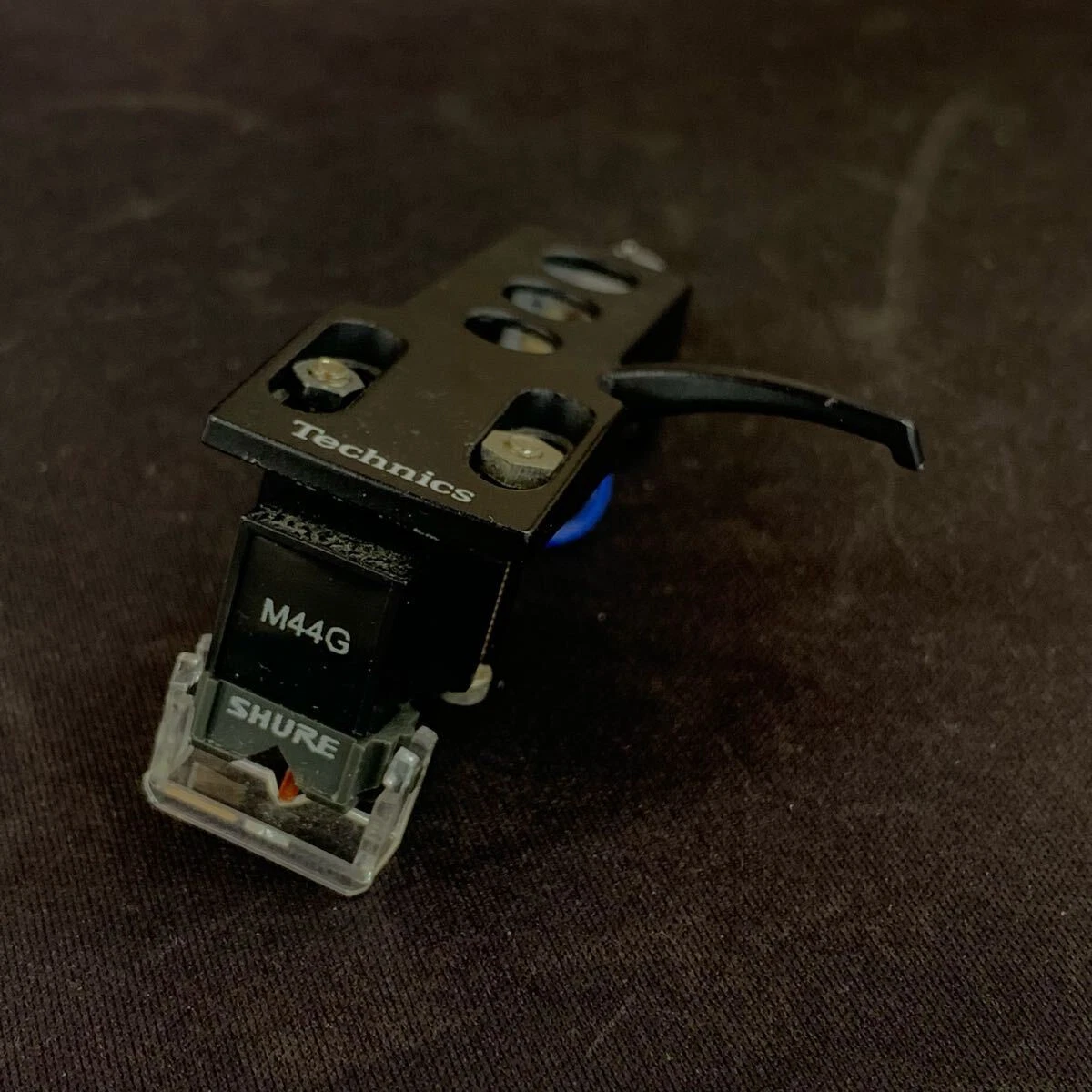 Shure M44G cartridge headshell Technics - Simple operation