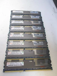 32GB Hynix (4GB x8) PC3L-10600R DDR3-1333 ECC Reg 2RX4 Server Ram Memory - Picture 1 of 2