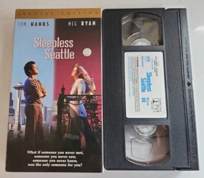 Sleepless in Seattle (VHS, 2000, Special Edition) Tom Hanks Meg Ryan - Image 1 of 2