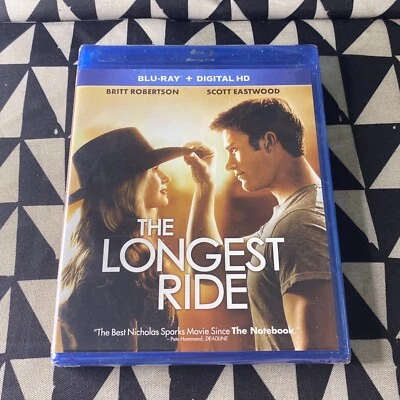 The Longest Ride (Blu-ray, 2015) Britt Robertson Scott Eastwood Nickolas Sparks  - Image 1 of 4