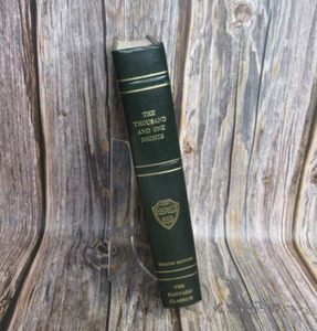 Harvard Classics Vol. 16  The Thousand and One Nights Deluxe Edition Book Green - Picture 1 of 6