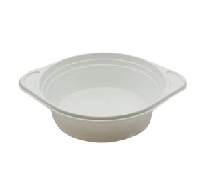 100 Stück Plastik Suppenterrine, Suppenschalen PP 500ml weiß - Bild 1 von 2